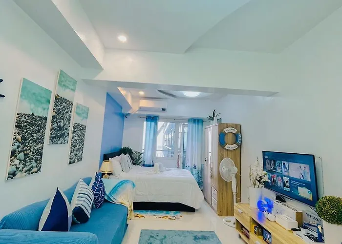 Appartement Cozy With Balcony, Bay And Golden Hour, Karaoke, Netflix, Ps4, Popcorn, Near Picc, Moa, Dlsu Taft Ave Malate, Naia Airport And Rizal Stadium