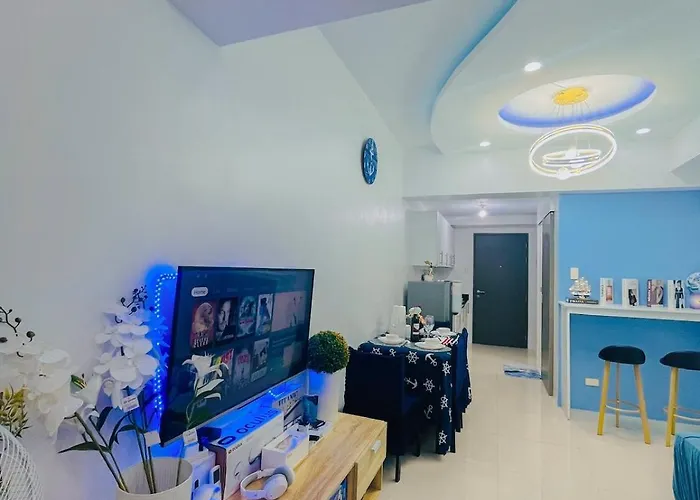 Cozy With Balcony, Bay And Golden Hour, Karaoke, Netflix, Ps4, Popcorn, Near Picc, Moa, Dlsu Taft Ave Malate, Naia Airport And Rizal Stadium Appartement Manille